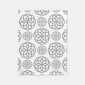 Gray Blanket Fleece Deken (Voorkant)