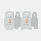 Gray Blue Barly Wait Beer Balloon Baby shower Bedankdoosjes (Uitgevouwen)