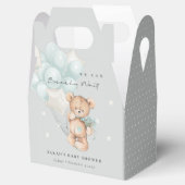 Gray Blue Barly Wait Beer Balloon Baby shower Bedankdoosjes (Geopend)