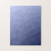 Gray Blue gradient geometric mesh pattern Triangle Legpuzzel (Verticaal)