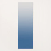 Gray Blue Gradient Yoga Mat (Achterkant)