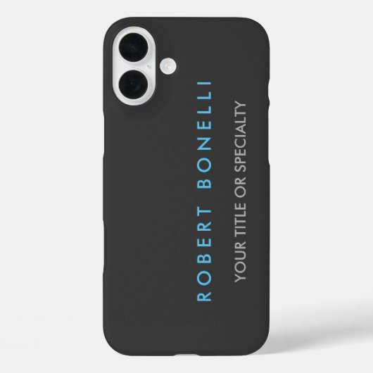 Gray Blue Trendy Case-Mate iPhone Case (Achterkant)