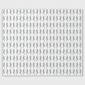 Gray Bold Mod Go Girls Cadeaupapier (Vlak)