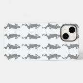 Gray Bold Mod Go Girls Case-Mate iPhone Case (Achterkant (horizontaal))