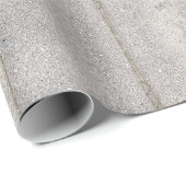 Gray Brick Cement Sidewalk Cadeaupapier (Rol Hoek)