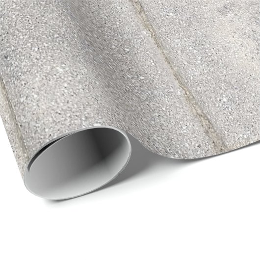 Gray Brick Cement Sidewalk Cadeaupapier (Rol Hoek)