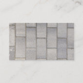 Gray Brick Cement Sidewalk  Visitekaartje (Voorkant)