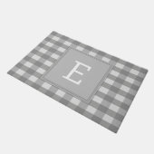 Gray Buffalo Pset Monogram Doormat Deurmat (Schuin)