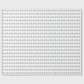 Gray Bunny Rabbit Pattern Easter Wrapping Paper Cadeaupapier (Vlak)