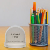 Gray Business Brand on Snow Globe Sneeuwbol