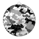 Gray Camo Dartboard Dartbord (Voorkant)
