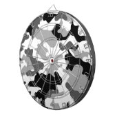 Gray Camo Dartboard Dartbord (Voorkant Rechts)