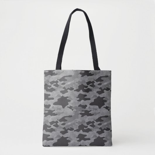 GRAY CAMO TOTE BAG (Voorkant)