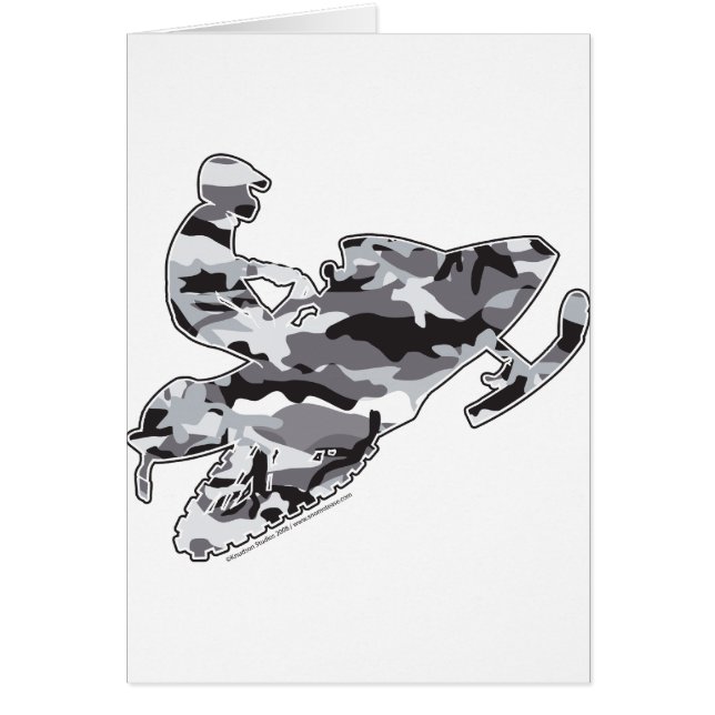Gray Camoflage Snowmobiler (Voorkant)