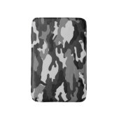 Gray Camouflage Bath Mat (Voorkant Verticaal)