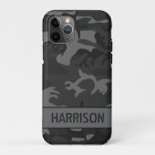 Gray Camouflage Case-Mate iPhone Case (Achterkant)