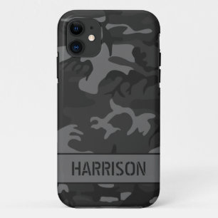 Gray Camouflage Case-Mate iPhone Case