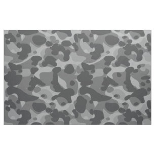 Gray Camouflage Pattern Cool Stylish Stof