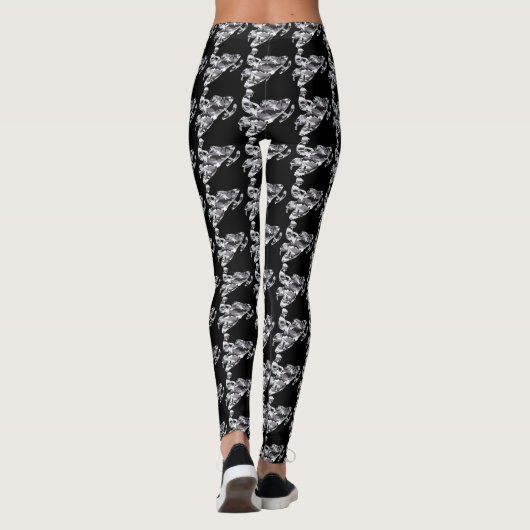 Gray Camouflage Snowmobile Leggings (Achterkant)