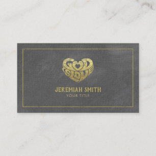 Gray Canvas God is de liefdespredikant van de Chri Afsprakenkaartje