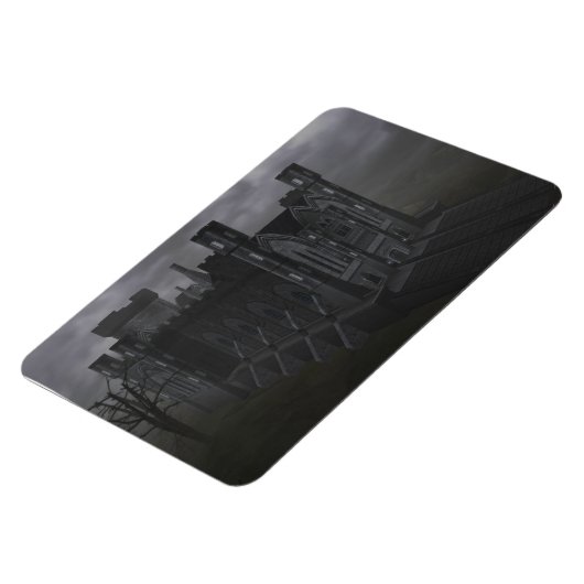 Gray Castle Magnet Magneet (Linkerzijde)
