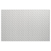 Gray Cat Paw Print Patroon Stof (Fat Quarter)