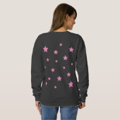 Gray Cat Stars Sweatshirt (Achterkant volledig)