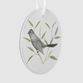 Gray Catbird Ornament (voorkant)