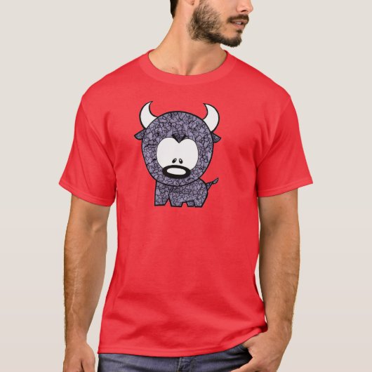 GRAY CEMENT BULL T-SHIRT (Voorkant)