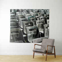 Gray Chairs Tapestry