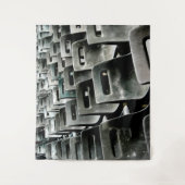 Gray Chairs Tapestry Wandkleed (Voorkant)