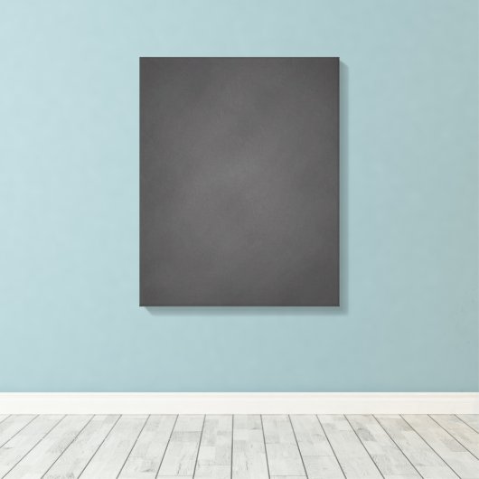 Gray Chalkboard Background Black Chalk Board Canvas Afdruk (Insitu (Houten vloer))