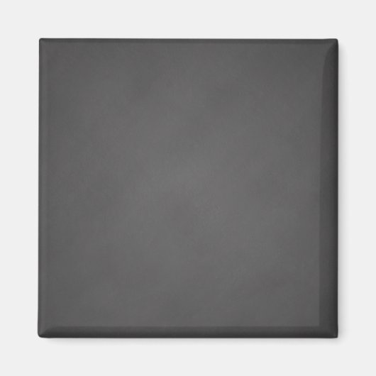 Gray Chalkboard Background Black Chalk Board Magneet (Voorkant)