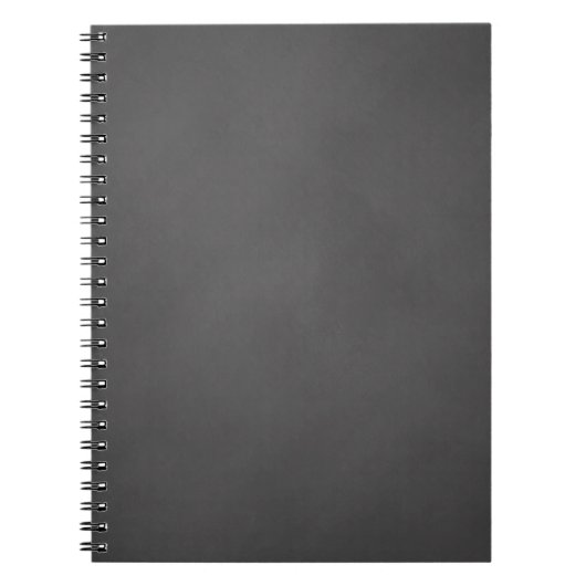 Gray Chalkboard Background Black Chalk Board Notitieboek (Voorkant)