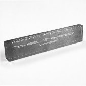 Gray Chalkboard Pattern Business Desk Naambordje