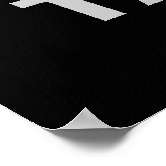 Gray Champagne Party Poster (Hoek)