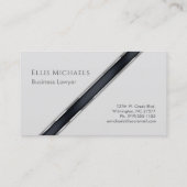 Gray/Charcoal Corporate Visitekaartje (Achterkant)