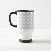 Gray Chevron en Red Apple-leraar Reisbeker (Links)