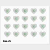 Gray Chevron Hart Sticker (Vel)