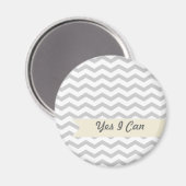 Gray Chevron Magneet (Voorkant / Achterkant)