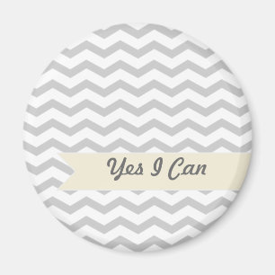 Gray Chevron Magneet