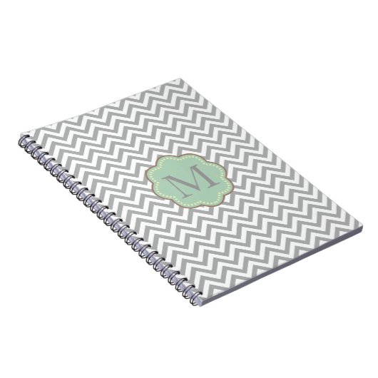 Gray Chevron Notitieboek (Rechterzijde)