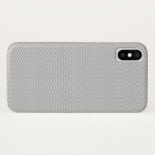 Gray Chevron Pattern Case-Mate iPhone Case (Achterkant (horizontaal))