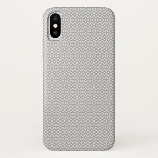 Gray Chevron Pattern Case-Mate iPhone Case (Achterkant)
