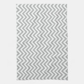 Gray Chevron Theedoek (Verticaal)