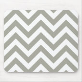 Gray Chevrons Zig Zag Pattern Muismat (Voorkant)
