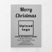 Gray | Christmas | Business Trifold Kaart (Cover)