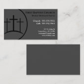 Gray Church Pastor of Deacon Visitekaartje (Voorkant / Achterkant)