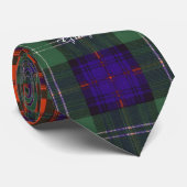 Gray clan Pset Scottish kiltartan Stropdas (Opgerold)