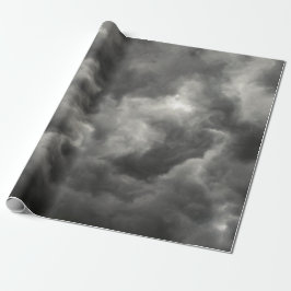 GRAY CLOUDS IN SKY CADEAUPAPIER